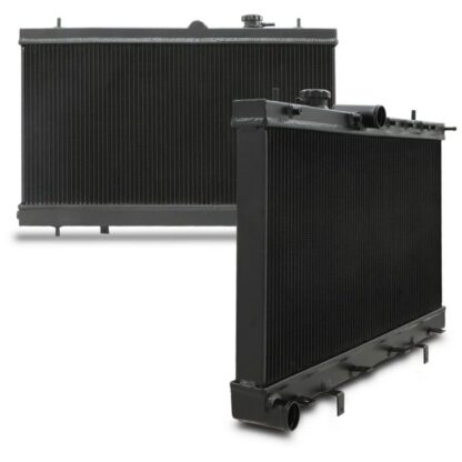 Twin channel aluminium core will achieve up to 30% greater cooling capacity than the standard item
