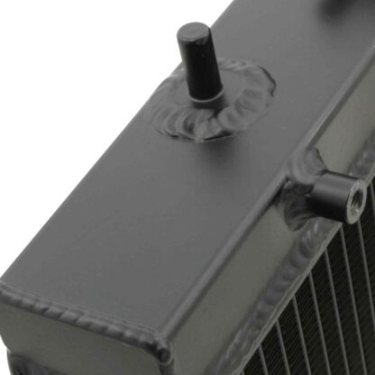 Twin channel aluminium core will achieve up to 30% greater cooling capacity than the standard item