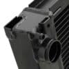 More water volume within a channel means greater cooling efficiency