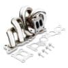 Designed with gas flow in mind to improve turbo spool
