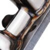 Free flowing tubular design allowing gasses to run smoothly from the engine to the turbo