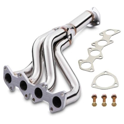 reducing back pressure in the exhaust system and thus
