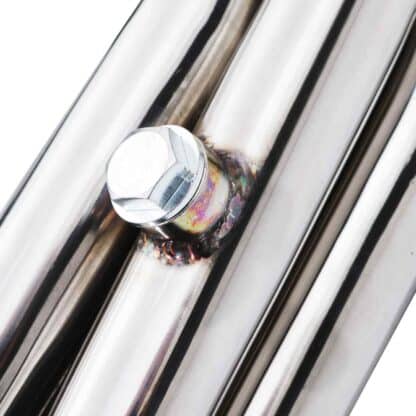 Free flowing 4 – 1 tubular manifold branches