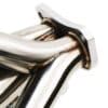 Free flowing 4 – 2 – 1 branch manifold and downpipe