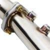 Mandrel bent and fully TIG welded for strength and durability