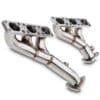 Free flowing tubular branch manifolds for the 6 cylinders