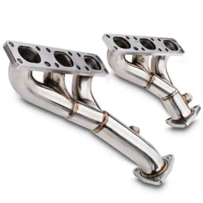 Free flowing tubular branch manifolds for the 6 cylinders