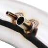 Mandrel bent and fully TIG welded for strength and durability