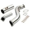 Gravity Performance Downpipes instantly increase power by allowing exhaust gasses to exit the vehicle quicker.