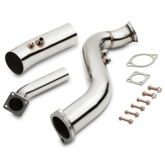 Our Gravity Performance Downpipe is designed to remove restrictions from within your OEM exhaust system