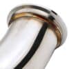 Mounts to 3″ V band exhaust housing and stock exhaust system