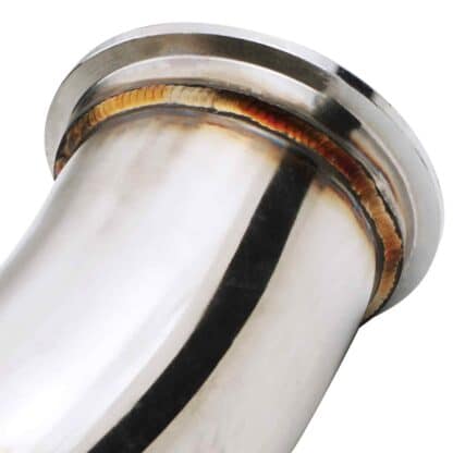 Mounts to 3″ V band exhaust housing and stock exhaust system
