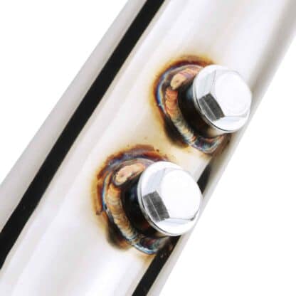 3″ bore throughout for optimum exhaust flow