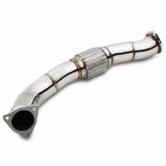 Our Gravity Performance Decat Down Pipe is designed to remove restrictions from within your OEM exhaust system