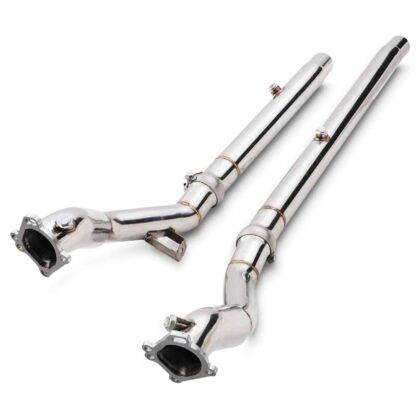 Made from 2.5″ Polished T304 grade stainless steel