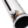 Reduces down to 60mm to sleeve clamp up to the rest of the OEM system