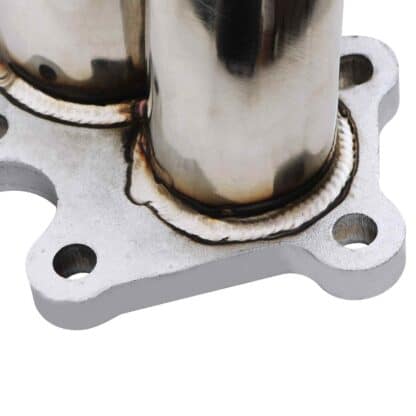 Free-flowing bolt-on addition to the red tops exhaust system