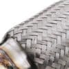 Designed to fit between the turbo and catalytic converter