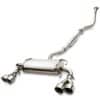 2.75″ Bore throughout with quad 4″ tailpipes