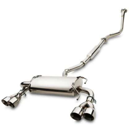 2.75″ Bore throughout with quad 4″ tailpipes