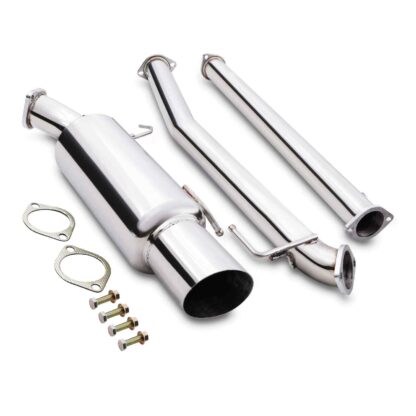 Fits from the catalytic converter back