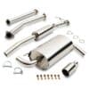 2″ bore throughout with 3.5″ tailpipe