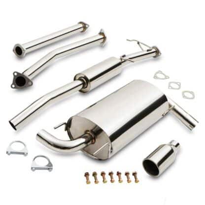 2″ bore throughout with 3.5″ tailpipe
