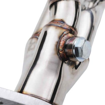A complete upgrade with a polished full stainless steel system