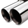 Fits from the catalytic converter back