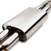2.25Ã¢Â€Â³ Bore Throughout With Twin 3Ã¢Â€Â³ Tailpipes!