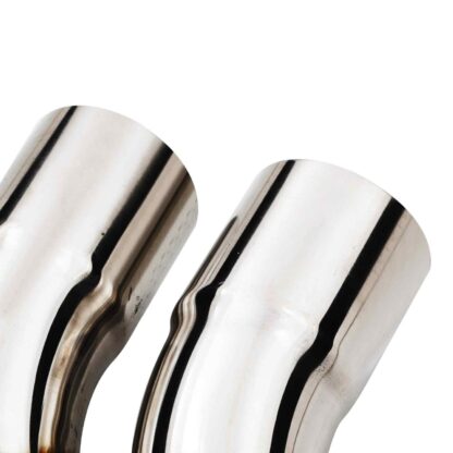 2.25″ Bore Throughout With Twin 3″ Tailpipes!