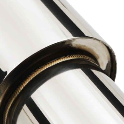 Mandrel bent and fully TIG welded for strength and durability