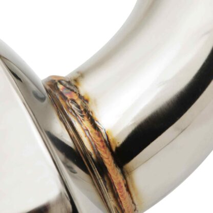 Designed to fit using the OEM donut gasket and spring bolts