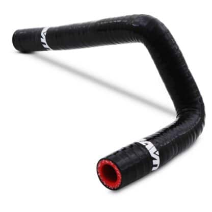 Direct replacement for the standard hoses that can crack and leak with age and heat cycles