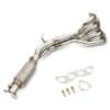 Built in flexi to reduce strain on the exhaust system