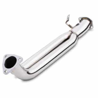 Gravity Performance downpipes instantly increase power by allowing exhaust gasses to exit the vehicle quicker. Our downpipes are designed to be direct replacements for the OEM part