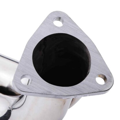 Twin pipe design into a 3″ pipe to fit most aftermarket exhaust systems
