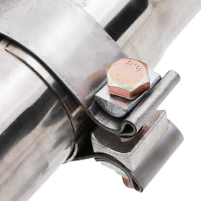 Free flowing system to get the most from the super charged engine