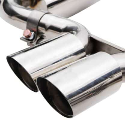 Fully polished stainless steel with stylish polished tips