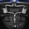 2.5″ dividing into 2 x 2″ bore with twin 2.75″ tailpipes