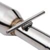 Mandrel bent and fully TIG welded for strength and durability