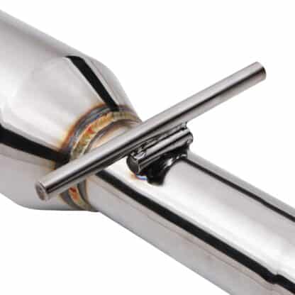 Mandrel bent and fully TIG welded for strength and durability