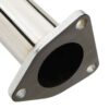 Fully polished 4 inch dual exhaust tips