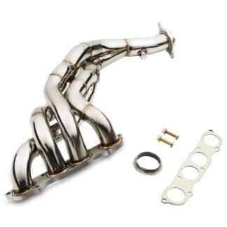 Our Gravity Performance Exhaust Manifolds are designed to create a more free flowing system. The larger 2.5' Stainless Steel design helps prevent bottlenecks in the Manifold