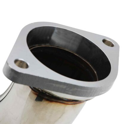 Built in flexi joint helps reduce exhaust strain