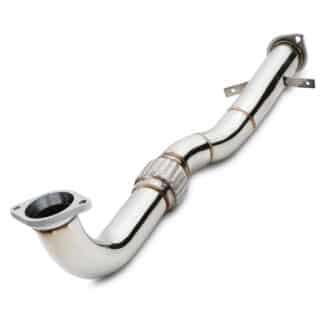 Our Gravity Performance Decat Down Pipe is designed to remove restrictions from within your OEM exhaust system