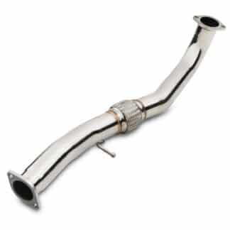 Our Gravity Performance Down Pipe is designed to remove restrictions from within your OEM exhaust system