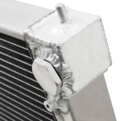 Polished alloy and TIG welded for strength and long lasting durability.