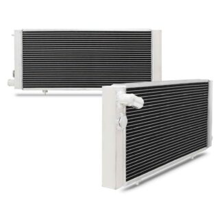 Twin core aluminium core will achieve up to 30% more cooling capability than the standard radiator