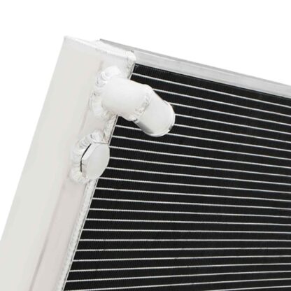 Twin core aluminium core will achieve up to 30% more cooling capability than the standard radiator